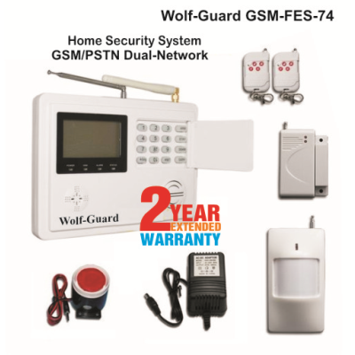 Báo động chống trộm không dây Wolf-Guard  GSM-FES-74